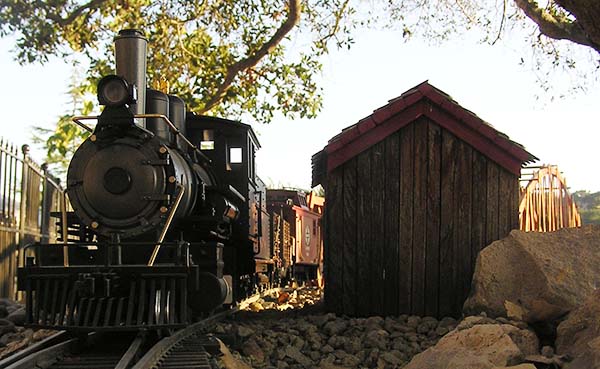 photo of steam locomotive-train